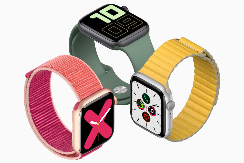 3 relógios Apple Watch series 5