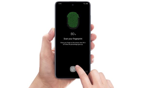Sensor biométrico do Samsung Galaxy A51