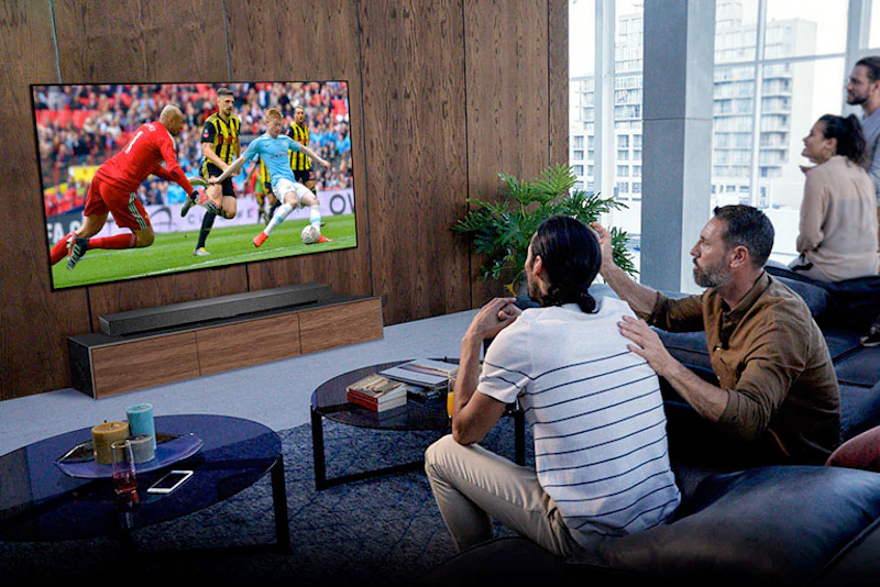 Jogos de futebol com toda a intensidade na sua sala de estar