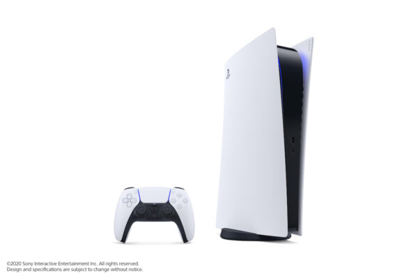 PlayStation 5 Digital Edition e comando DualShock 