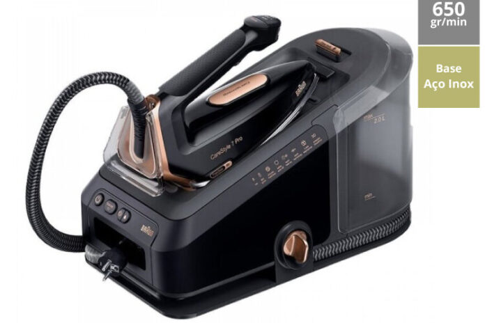 Por que deves apostar no ferro com caldeira Braun CareStyle 7 Pro IS7286BK?