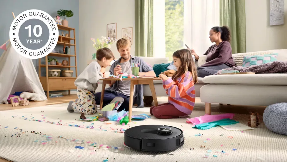 Robot Bosch BCRDW3BX: Limpeza on, stress off