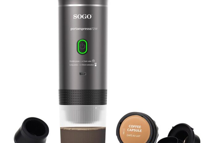 MÁQUINA DE CAFÉ PORTATIL SOGO CAF-SS-5622